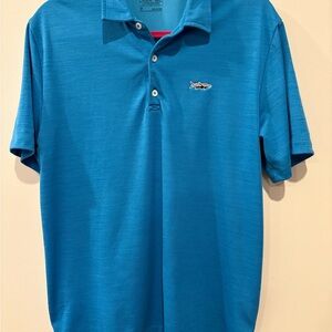Patagonia Vibrant Blue Polo Shirt